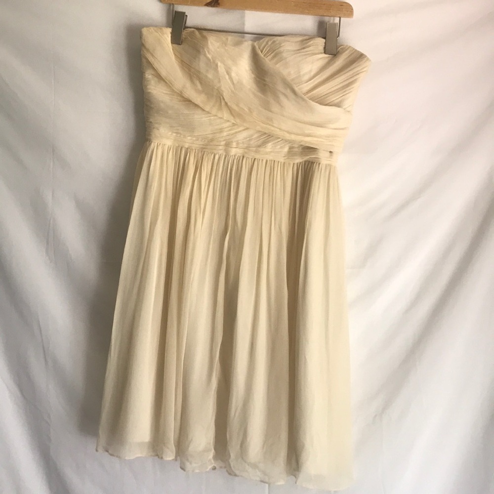 J-Crew bridesmaid dress